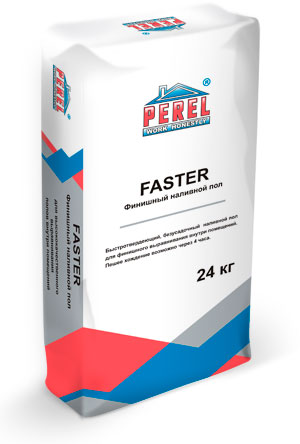 0732 Faster Наливной пол PEREL  24 кг в Реутове по низкой цене