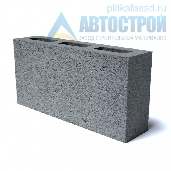 Блок бетонный для перегородок 80x188x390 мм пустотелый А-Строй в Реутове по низкой цене