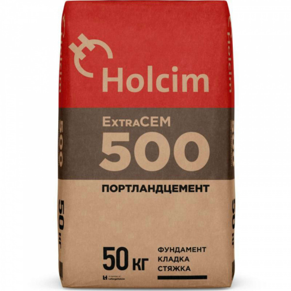 Цемент Holcim ExtraCEM 500 Портландцемент II/А-И 42,5 Б, 50кг в Реутове по низкой цене